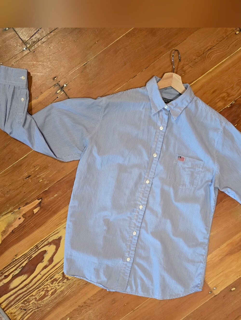 Polo by Ralph Lauren Light Blue Button-Down Women's Shirt